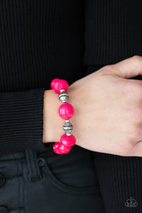 Bracelet Stretchy,Pink,Day Trip Discovery Pink  ✧ Bracelet
