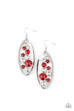 Rock Candy Bubbly Red ✧ Earrings Earrings