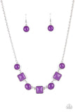 Trend Worthy Purple ✨ Necklace Short