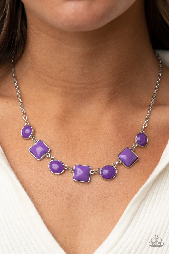 Trend Worthy Purple ✨ Necklace Short