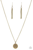 The Cool Mom Brass ✧ Necklace Short