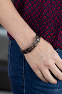 Bracelet Stretchy,Copper,Rustic Redux Copper ✧ Bracelet