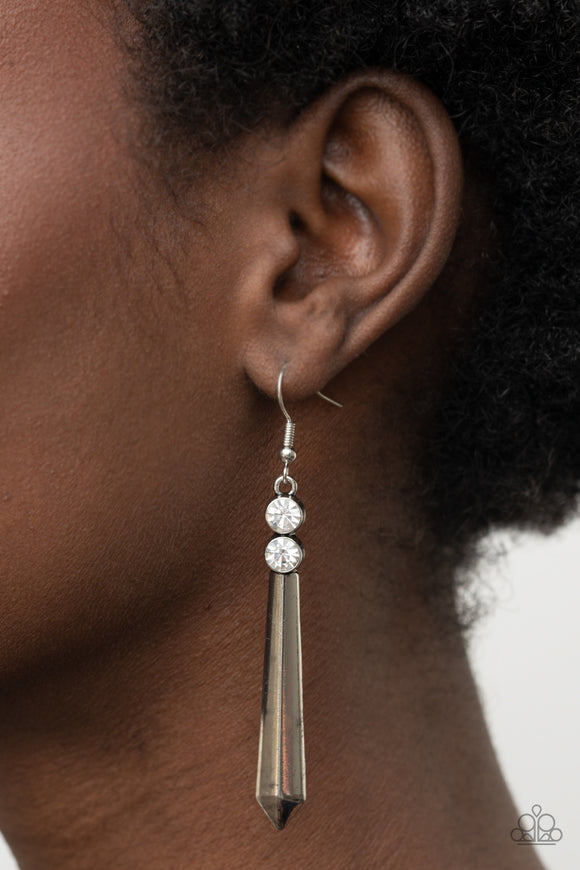 Sparkle Stream White ✧ Earrings Earrings