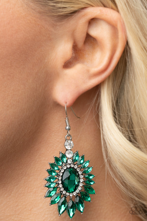Big Time Twinkle Green ✧ Earrings Earrings