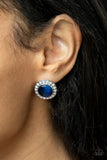 Glowing Dazzle Blue ✧ Post Earrings Post Earrings