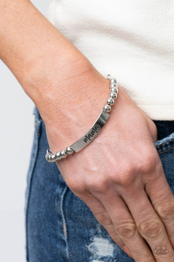 Mom Squad Silver ✧ Bracelet Clasp Bracelet