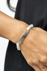 Bracelet Stretchy,Inspirational,White,Family is Forever White ✧ Stretch Bracelet