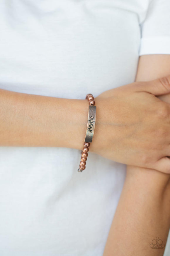 Mom Squad Copper ✧ Bracelet Clasp Bracelet