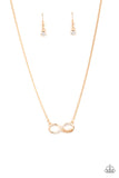 Forever Your Mom Gold ✧ Infinity Necklace Short