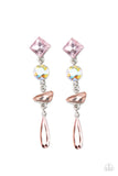 Rock Candy Elegance Pink ✧ Post Earrings Post Earrings