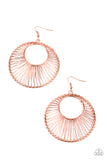 Artisan Applique Copper ✧ Earrings Earrings