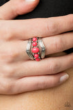Show-Stopping Chevron Pink ✧ Ring Ring