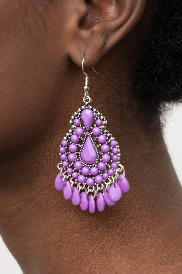 Persian Posh Purple ✧ Earrings Earrings