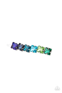 Blue,Bobby Pin,Green,Multi-Colored,Prismatically Pinned Multi ✧ Ombre Bobby Pin