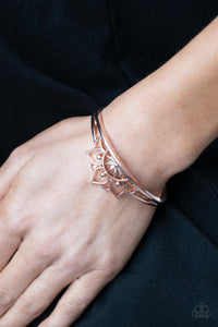 Bracelet Cuff,Rose Gold,Mandala Mindfulness Rose Gold ✧ Bracelet