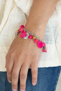 Bracelet Clasp,Bracelet Wooden,Pink,Sets,Wooden,Springtime Springs Pink ✧ Bracelet