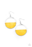 Seashore Vibes Yellow ✧ Earrings Earrings