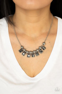 Hematite,Necklace Short,Silver,Graciously Audacious Silver ✨ Necklace