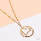 Positively Perfect Gold ✧ Heart Necklace