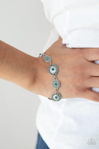 Blue,Bracelet Clasp,Secret Garden Glamour Blue ✧ Bracelet