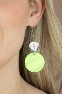 Earrings Fish Hook,Green,Opulently Oasis Green ✧ Earrings
