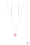Butterfly Prairies Pink ✨ Necklace Short