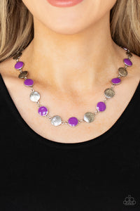 Necklace Short,Purple,Harmonizing Hotspot Purple ✨ Necklace