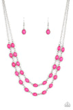 Sahara Safari Pink ✨ Necklace Short