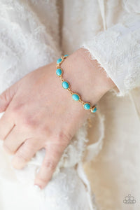 Blue,Bracelet Clasp,Gold,Sets,Turquoise,Desert Day Trip Blue  ✧ Bracelet