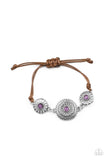 Bohemian Botany Purple ✧ Cat's Eye Urban Bracelet Urban Bracelet