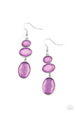 Tiers Of Tranquility Purple ✧ Earrings Earrings