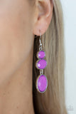 Tiers Of Tranquility Purple ✧ Earrings Earrings