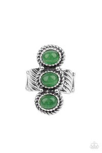 Green,Jade,Ring Wide Back,Peaceful Paradise Green ✧ Ring