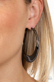 Artisan Attitude Black ✧ Hoop Earrings Hoop Earrings