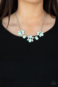 Green,Iridescent,Necklace Short,Galaxy Gallery Green ✧ Iridescent Necklace
