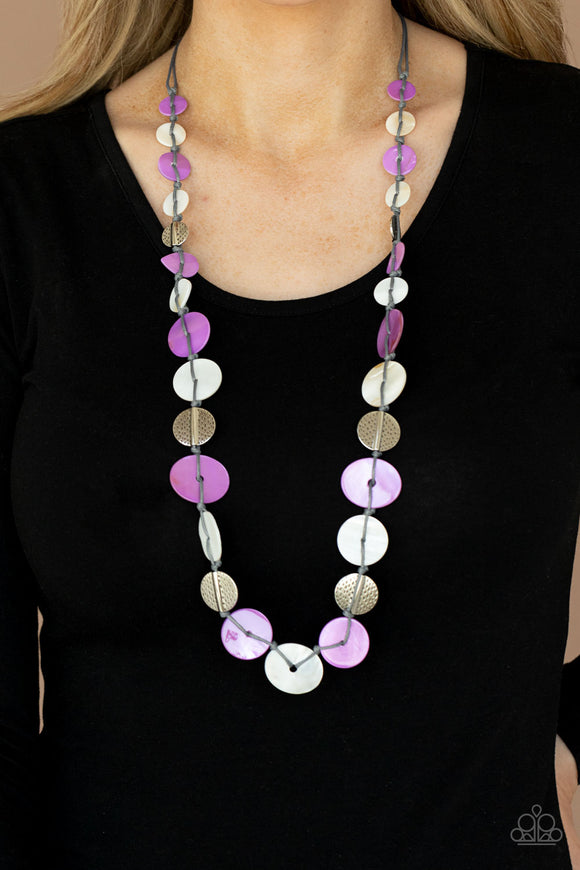 Seashore Spa Purple ✨ Necklace Long