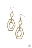 Geometric Maven Brass ✧ Earrings Earrings