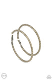 Subtly Sassy Brass ✧ Clip-On Hoop Earrings Clip-On Earrings