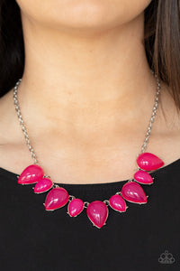 Necklace Short,Pink,Pampered Poolside Pink ✨ Necklace