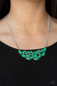 Green,Necklace Short,Eden Escape Green ✨ Necklace