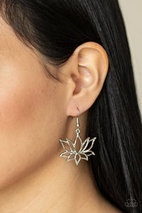 Earrings Fish Hook,Silver,Lotus Ponds Silver ✧ Earrings