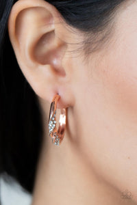 Copper,Earrings Hoop,Subliminal Shimmer Copper ✧ Hoop Earrings