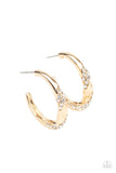 Subliminal Shimmer Gold ✧ Hoop Earrings