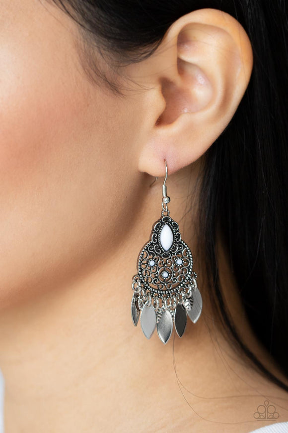 Galapagos Glamping White ✧ Earrings Earrings