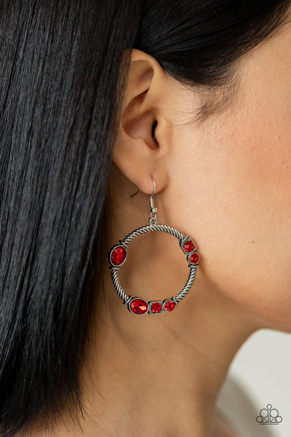 Glamorous Garland Red ✧ Earrings Earrings