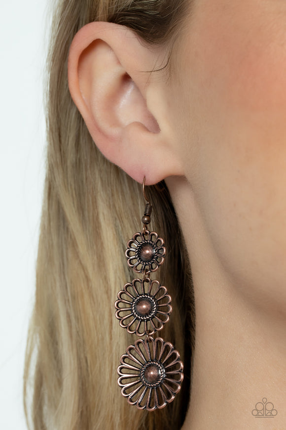 Gazebo Garden Copper ✧ Earrings Earrings