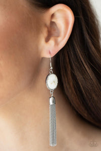 Earrings Fish Hook,White,Oceanic Opalescence White ✧ Earrings