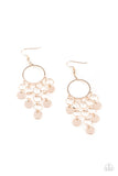 Cyber Chime Rose Gold ✧ Earrings Earrings