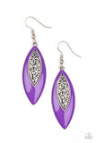 Venetian Vanity Purple ✧ Earrings Earrings