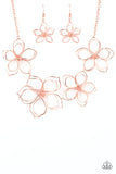 Flower Garden Fashionista Copper ✨ Necklace Short